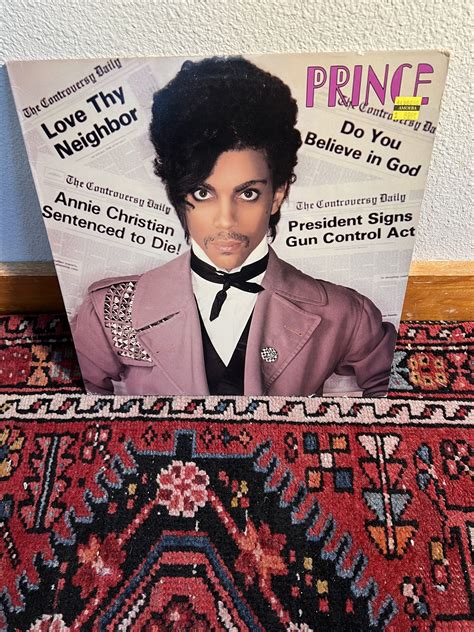 Prince Controversy LP EX WB 1981 Original Press Rock Funk Soul Pop Vinyl Record - Eclectic Sounds