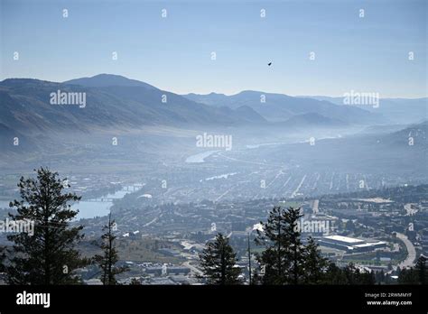 City of Kamloops, BC, CANADA. Kamloops cityscape. Canadian city of ...