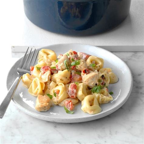 Tortellini with Tomato-Cream Sauce Recipe: How to Make It