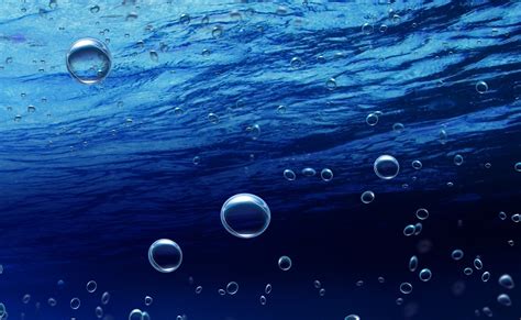 Wallpaper | 3D wallpapers | under water, photoshop, water, the ocean, bubbles