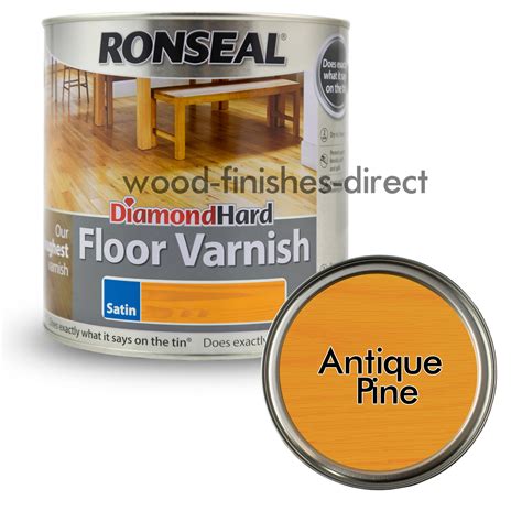 Ronseal Diamond Hard Coloured Floor Varnish Satin 2.5L All Colours Free P&P | eBay