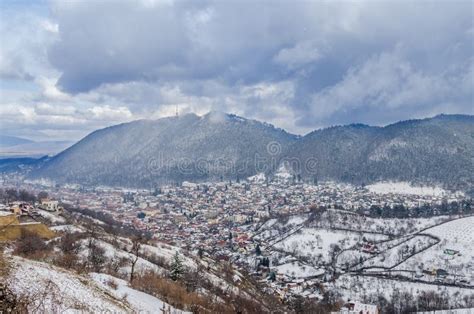 Brasov City, Romania, In Winter Time Stock Image - Image of photography, adventure: 115114121