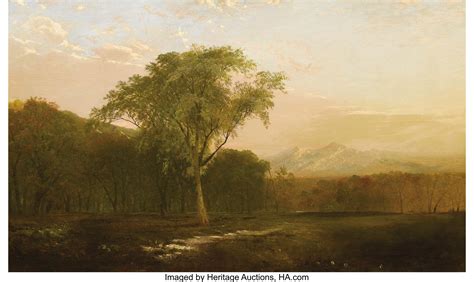 JOHN FREDERICK KENSETT (American 1816 - 1872). Scene near Greeley, | Lot #24010 | Heritage Auctions