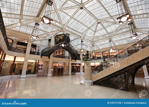 Rookery Building Interior Chicago Illinois Editorial Stock Photo ...