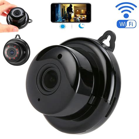 Mini Camera WiFi Wireless Video Camera 1080P HD Small Home Security Surveillance Cameras ...