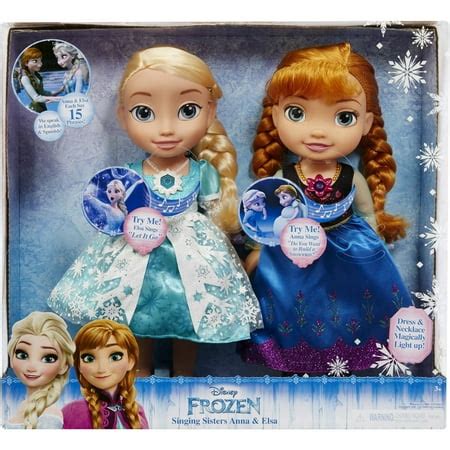 Disney Frozen Singing Sisters Elsa and Anna Dolls (Exclusive) - Walmart.com