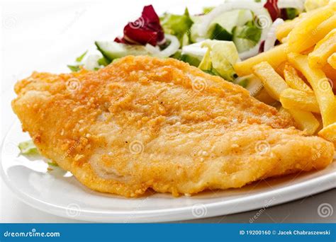 Fried Fish Fillet Stock Photo - Image: 19200160