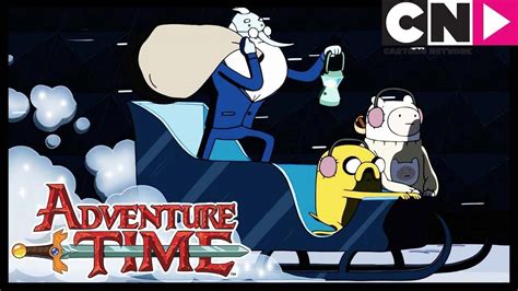 Adventure Time | Elements 3 | ️ Sleighing Through Ice Kingdom | Winter Lights | Cartoon Network ...