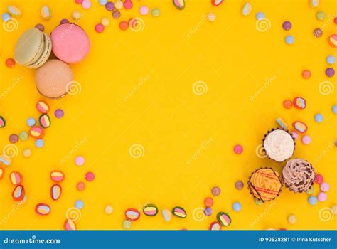 Macarons, Sweets, Background Stock Image - Image of valentine, bubble: 90528281