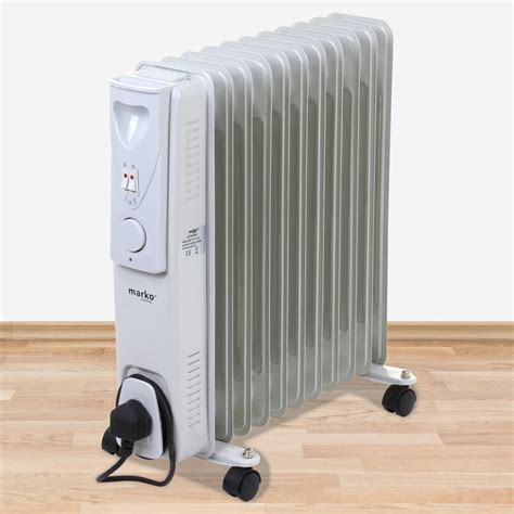 11 Fin Oil Heater - 2500W – JMart Warehouse