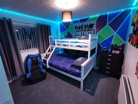 Fortnite bedroom | Cool bedrooms for boys, Boys bedroom makeover, Cool ...