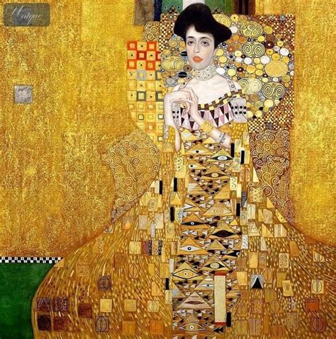 Klimt's Portrait of Adele Bloch-Bauer I & The Kiss - 2284 Words | Research Paper Example