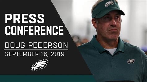 Press Conference: Doug Pederson | September 16, 2019