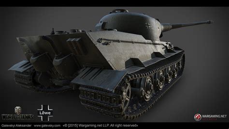 ArtStation - Lowe. German Heavy Tank (TIER VIII), Aleksander Galevskyi | Tank, World of tanks, Army