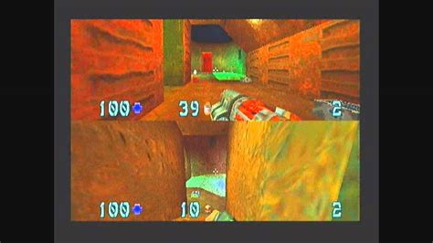 Quake II (PS1) Multiplayer Deathmatch - YouTube