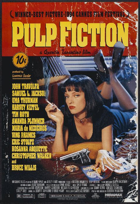 Pulp Fiction Poster, Pulp Fiction Script, Fiction Movies, Thriller Movies, Pul Fiction, Movie ...