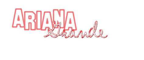 Ariana Grande TEXT Png by NishiLuvsYou on DeviantArt