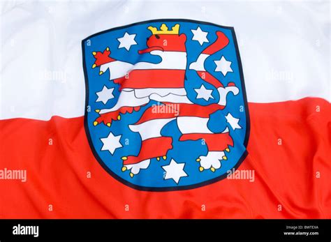 Flag of Thuringia Stock Photo - Alamy