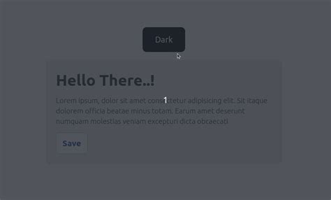 How To Implement Dark Theme In Tailwind CSS With Example