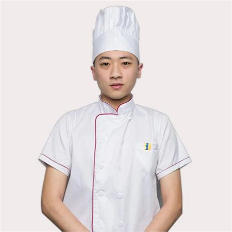 Aliexpress.com : Buy Summer Pastry Chef Clothing Unisex Short Sleeve Kitchen Jacket White ...