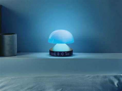 Lexon Mina Sunrise Alarm Clock has sunset and sunrise simulations