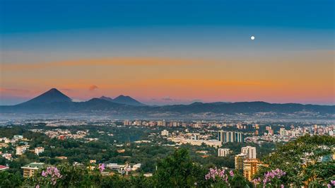 Panoramic view of #Guatemala City just before dawn. | Familiar places, Panoramic views ...