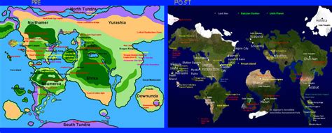 Mobius Map and Sonic's World Map by FrostTheHobidon on DeviantArt