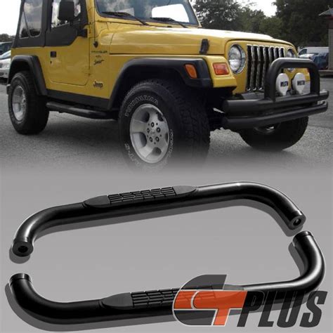 Jeep tj nerf bar installation