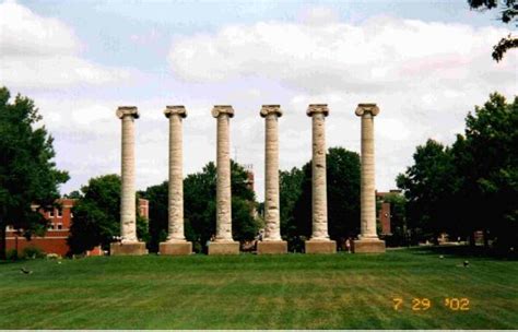 Columbia, MO : The Columns at The University of Missouri-Columbia photo ...