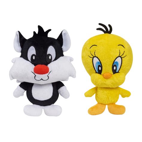 Looney Tunes Plush Pals 2-Piece Set Tweety and Sylvester - Just Play | Toys for Kids of All Ages