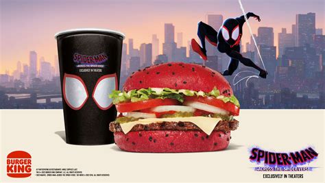 When can you get the first taste of the Burger King Spider-Verse Whopper?