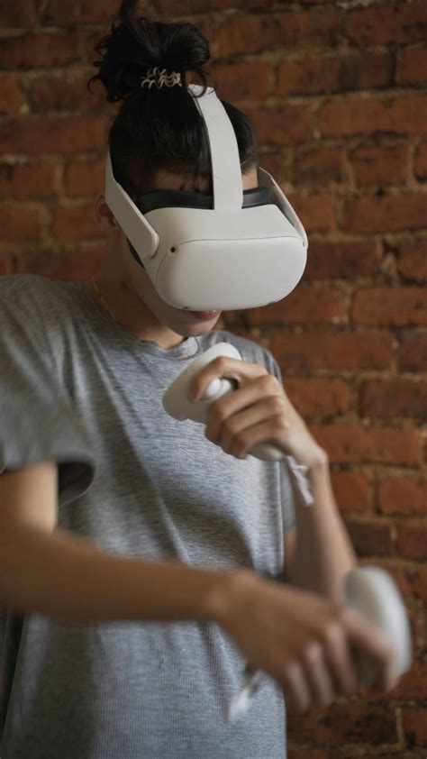 Man Playing with VR Headset · Free Stock Video