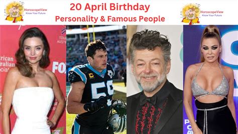 People Born on April 20 - April 20th Famous Birthdays (Personality)