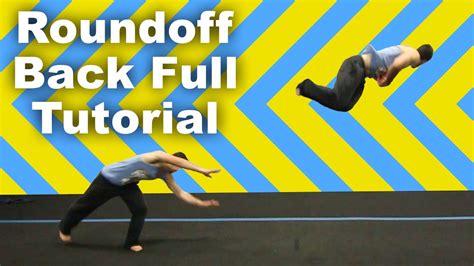 How to Parkour: Roundoff Backflip Full (360) Tutorial - YouTube