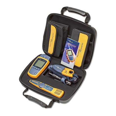 Fluke Networks LIQ-KIT-IE Industrial Ethernet Cable and Network Tester ...