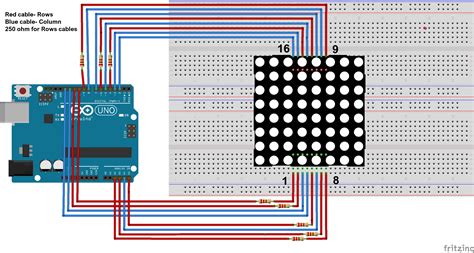 8x8 led matrix interfacing with arduino - Hackster.io
