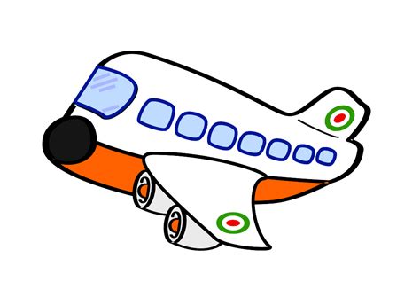 Clip Art: aereo civile funny airplane Squiggly SVG - ClipArt Best - ClipArt Best