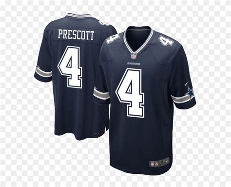 Dak Prescott Jersey - Dak Prescott Navy Jersey, HD Png Download ...