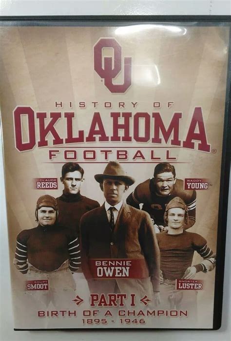 History of Oklahoma Football, Part 1: Birth of a Champion 1895-1946 ...