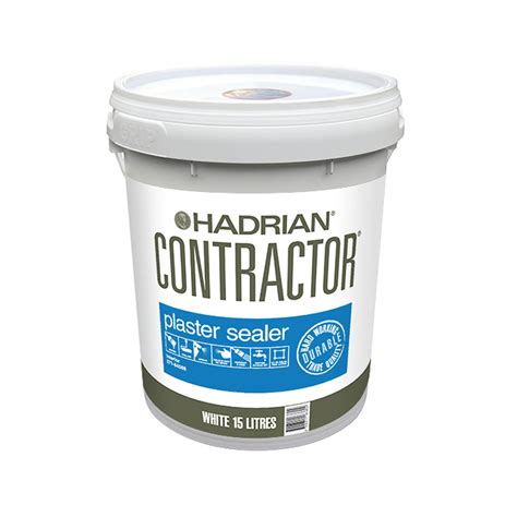 Hadrian Contractor Plaster Sealer White 15L - Inspirations Paint