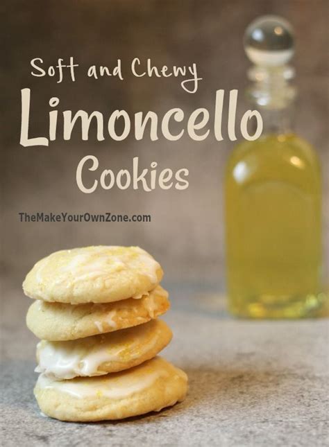 Recipe for limoncello cookies - soft and chewy limoncello cookies with limoncello glaze | Lemon ...