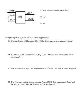 Answered: 1. What happens to a stationary object… | bartleby