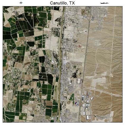 Aerial Photography Map of Canutillo, TX Texas