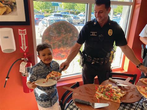 GRAB A SLICE: Pizza with Johnston Police | Cranston Herald