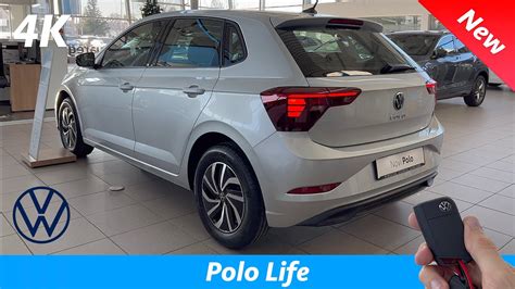 VW Polo Life 2022 - First FULL Review in 4K | Exterior - Interior, NEW base Digital Cockpit ...