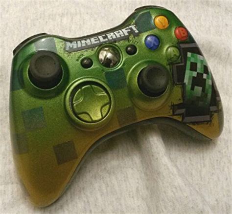 Xbox 360 wireless controller custom Minecraft Inspired Ga... https ...