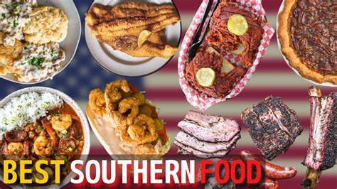 Top 10 Best Southern United States Dishes and Foods | Best American Food - YouTube