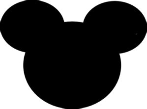 Mickey Mouse Outline Clip Art at Clker.com - vector clip art online, royalty free & public domain