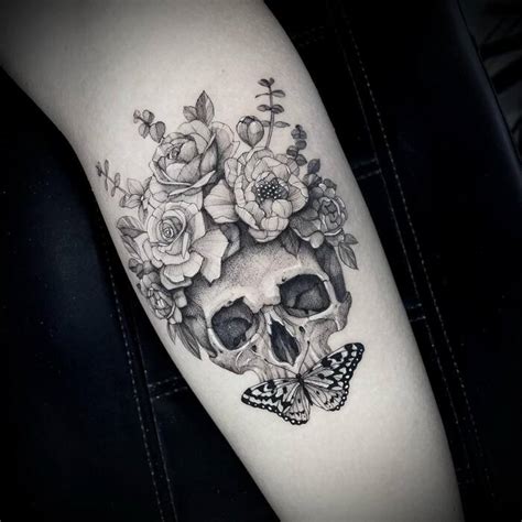 Skull Tattoo Big Guide - 129 Badass Ideas and Meanings Behind Them