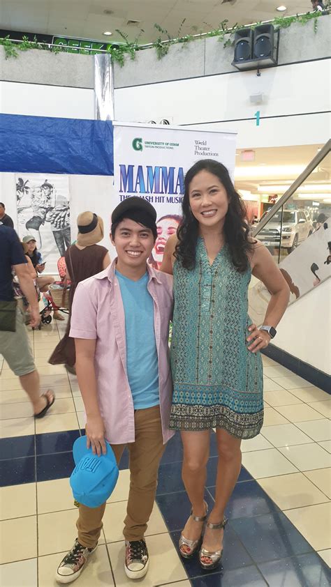 I met DeeDee Magno Hall at my local mall! She's apparently playing as ...